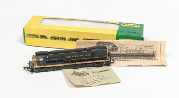 LOCOMOTIVA DIESEL MINITRIX