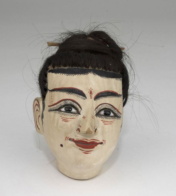PICCOLA TESTA IN CERAMICA, INDIA