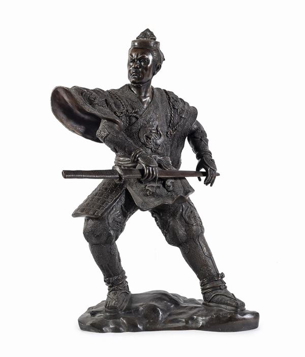 GRANDE BRONZO SAMURAI, GIAPPONE