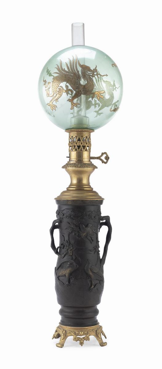 LAMPADA DA TAVOLO, GIAPPONE INIZI XX SECOLO