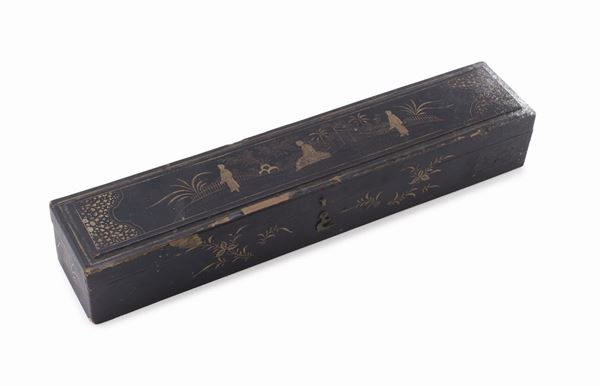 SCATOLA IN LEGNO LACCATO, CINA