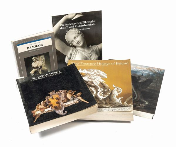 CINQUE VOLUMI STORIA DELL&#39;ARTE