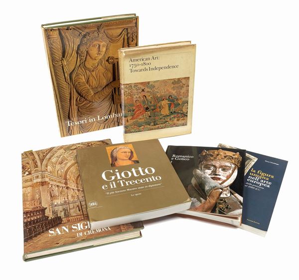 SEI VOLUMI STORIA DELL&#39;ARTE
