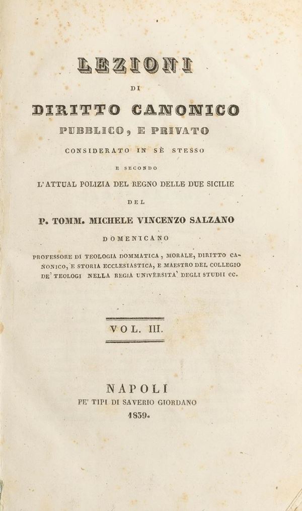 TRE VOLUMI GIURIDICA ANTICA
