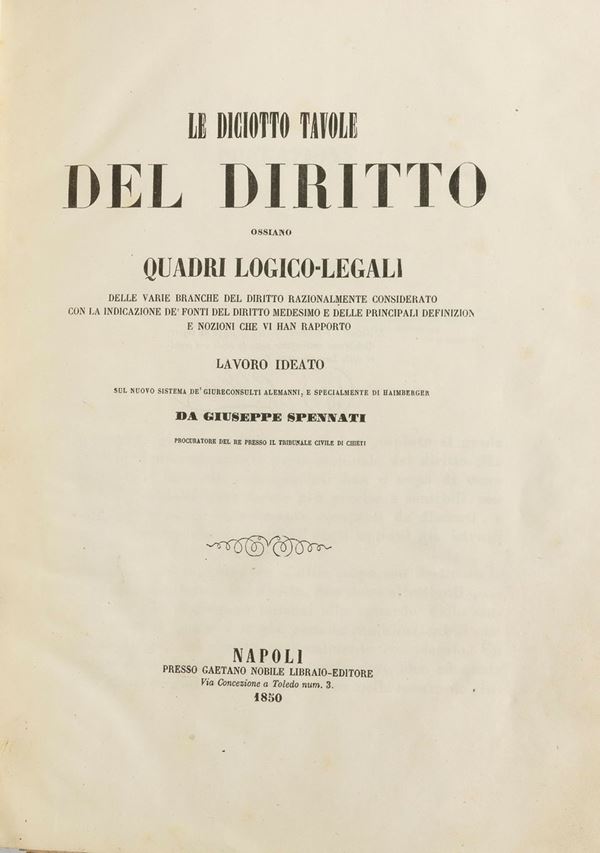 VOLUME TAVOLE DI DIRITTO