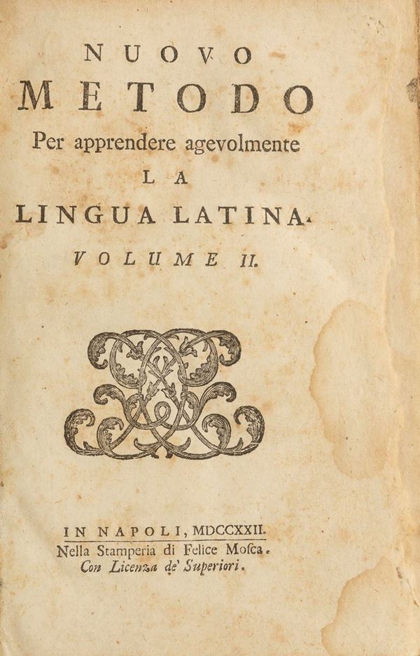 TRE VOLUMI ERUDIZIONE