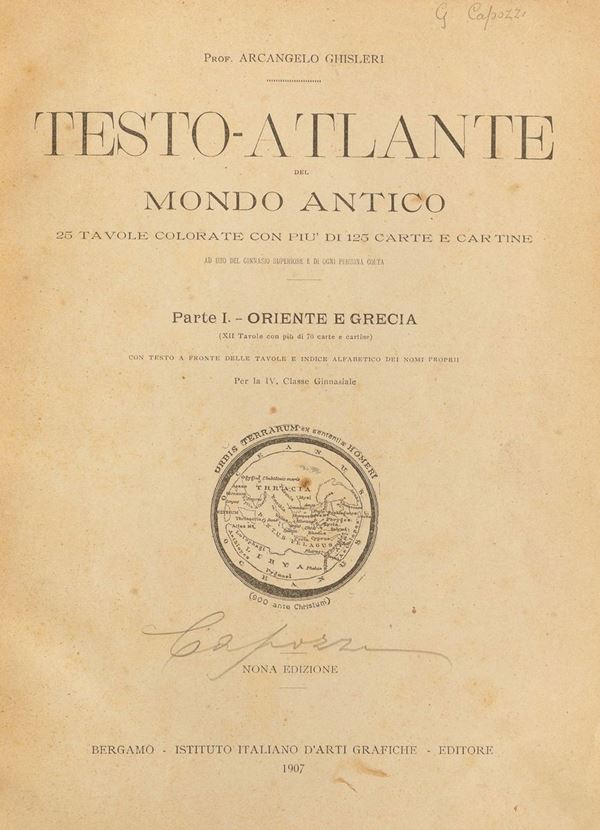UN VOLUME TESTO ATLANTE