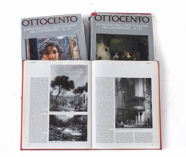 TRE CATALOGHI ARTE OTTOCENTO