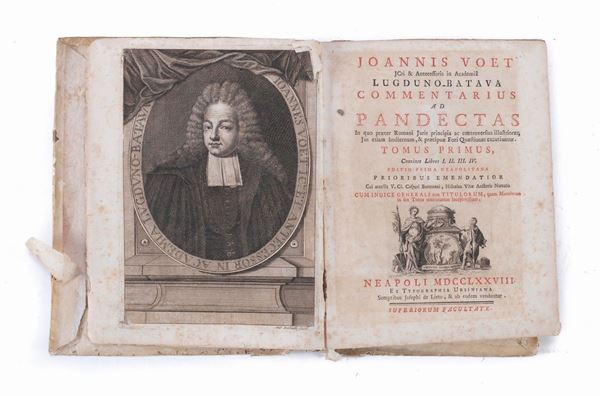 UN VOLUME COMMENTARI VOET