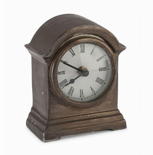 OROLOGIO IN METALLO ARGENTATO, GERMANIA