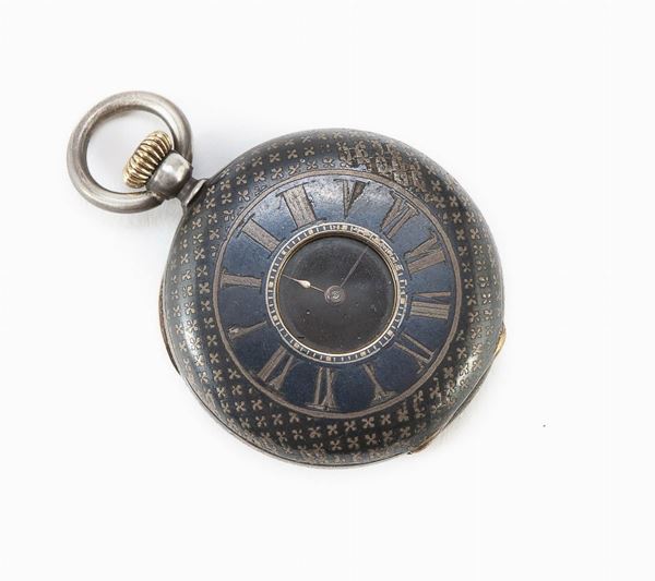 OROLOGIO DA TASCA MIGNON IN ARGENTO