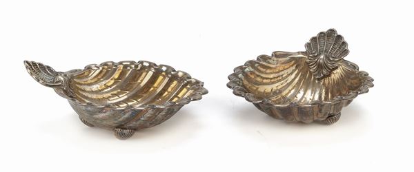 COPPIA DI VASCHETTE IN ARGENTO, BRANDIMARTE FIRENZE