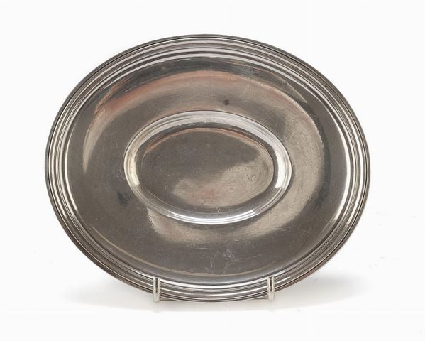 PIATTINO IN SILVERPLATED, BROGGI MILANO