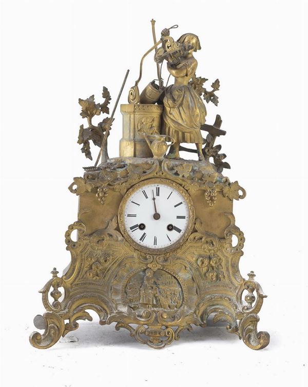 RESTI DI OROLOGIO IN BRONZO