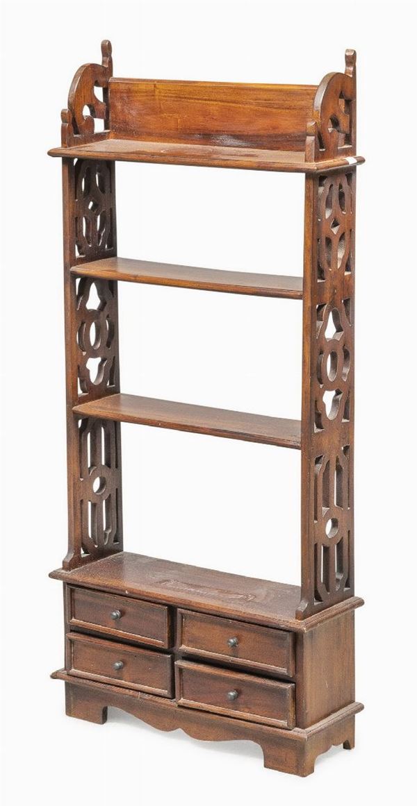 ETAGERE IN NOCE