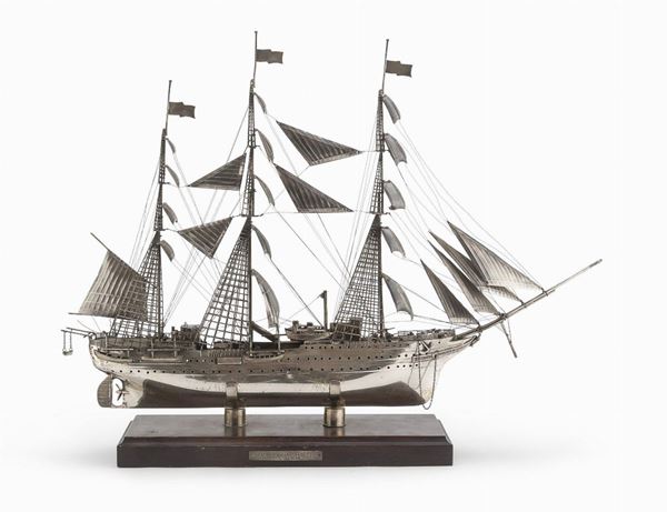 MODELLO DEL VELIERO AMERIGO VESPUCCI, FALSINI FIRENZE