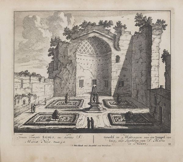 INCISIONE TEMPIO DI ISIDE