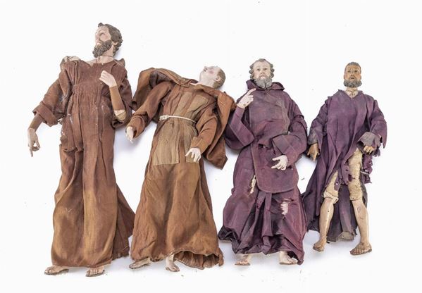 QUATTRO PASTORI DA PRESEPE, NAPOLI