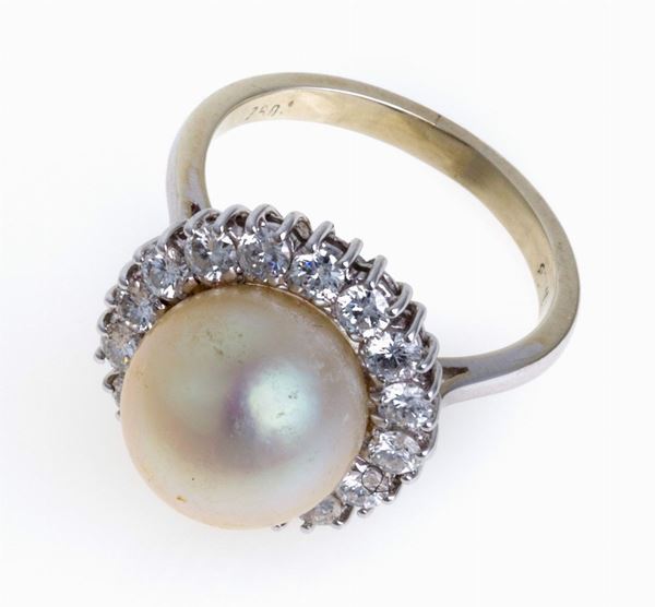 ANELLO CON PERLA