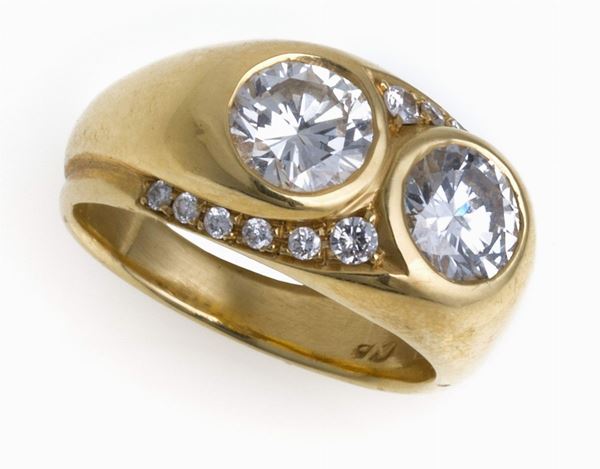 ANELLO CON BRILLANTI