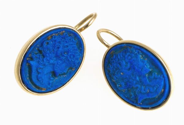 COPPIA DI ORECCHINI CON LAPISLAZULI