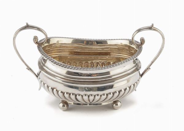 ZUCCHERIERA IN ARGENTO, LONDRA 1815