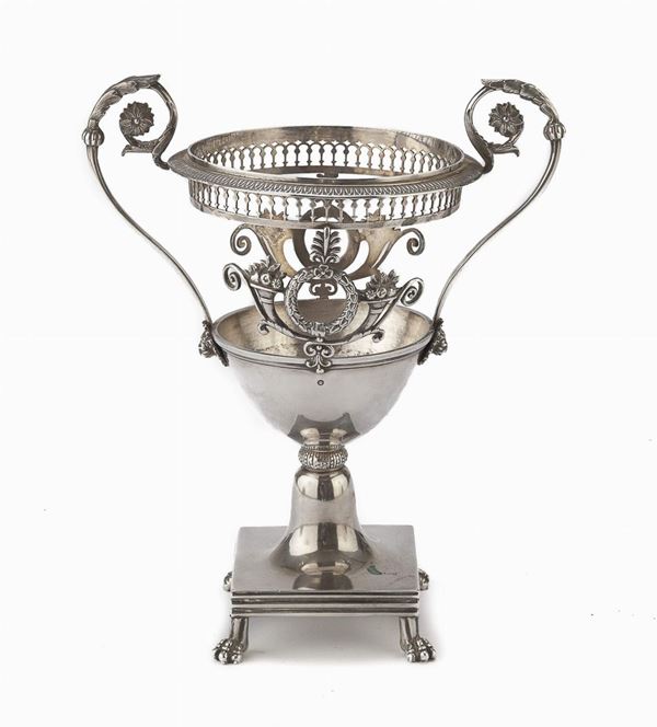 COPPA IN ARGENTO, PARIGI 1819/1838