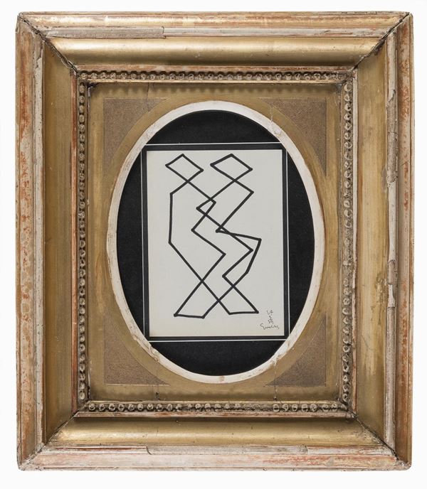 ACQUERELLO SEGNI DEL NOVECENTO