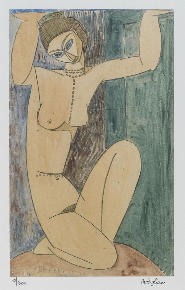 RIPRODUZIONE DA MODIGLIANI