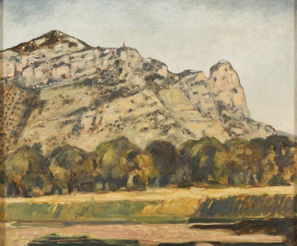 DIPINTO MONTE LEANO DI COSTANTINO BALDINO