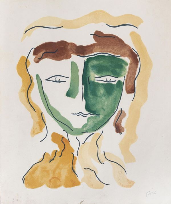 LITO VOLTO DI VIRGILIO GUIDI