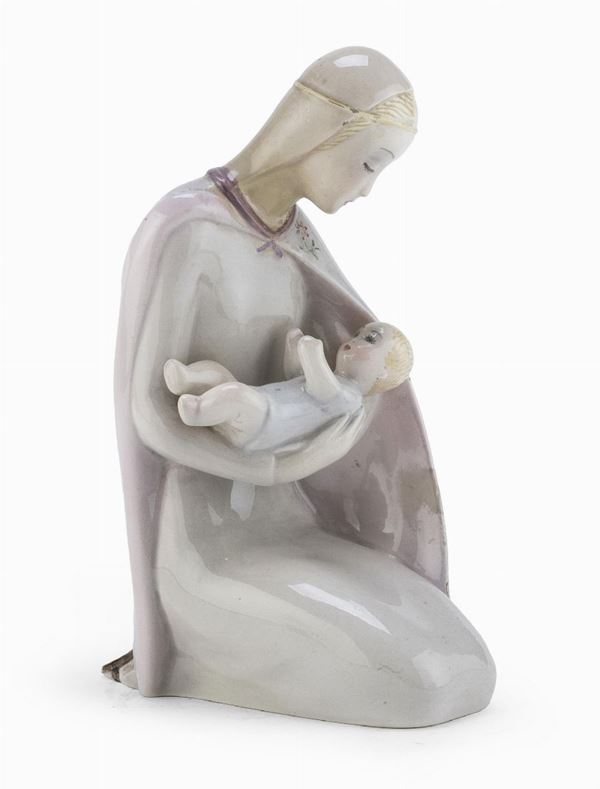 MATERNIT&#193; DI CLELIA BERTETTI, DATATA 1935