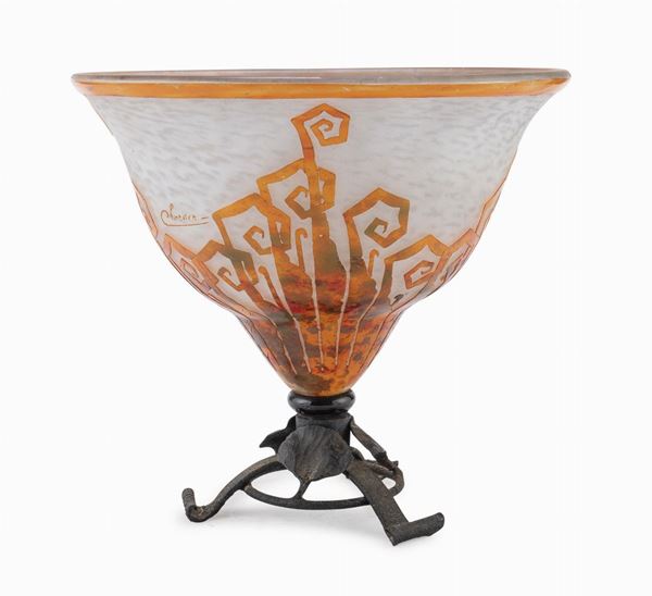 VASO LE VERRE FRANCAISE CHARDER, 1920