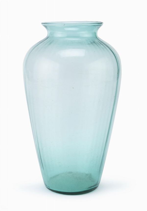 VASO IN VETRO DI MURANO, ANNI &#39;40