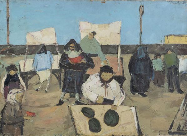 DIPINTO NAPOLI DI CARLO CAROLI