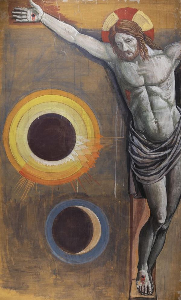 TECNICA MISTA CRISTO DI ACHILLE FUNI