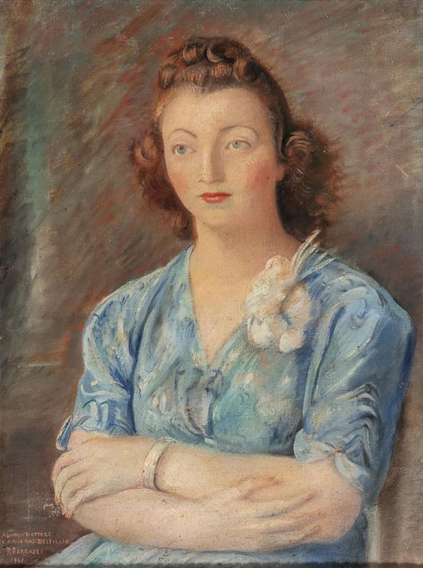 DIPINTO DONNA DI FERRUCCIO FERRAZZI