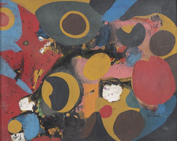 DIPINTO ASTRATTO DI ROGER SELDEN