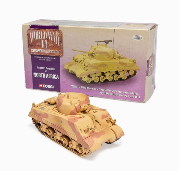 CARRO ARMATO M4A2 CORGI
