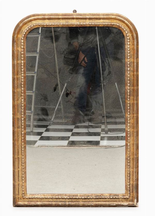 SPECCHIERA IN LEGNO DORATO