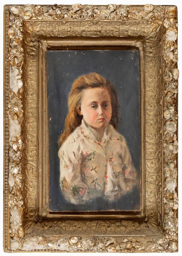 DIPINTO RITRATTO DI FANCIULLA