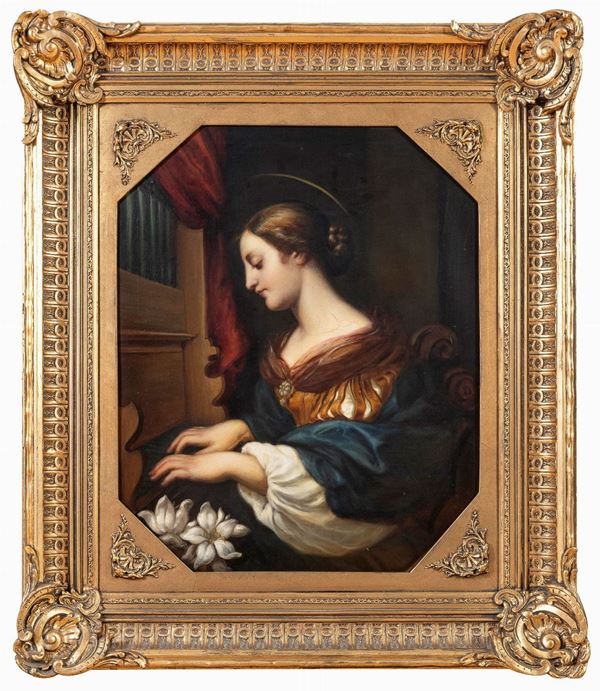 DIPINTO SANTA CECILIA DA CARLO DOLCI