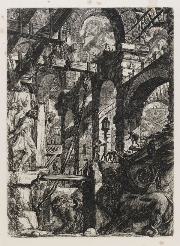 INCISIONE ROVINE DA PIRANESI
