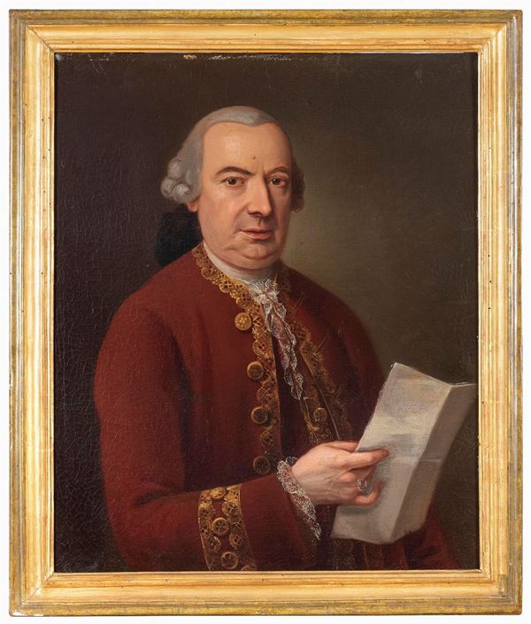 RITRATTO DI GENTILUOMO ATTRIBUITO A SEBASTIANO CECCARINI