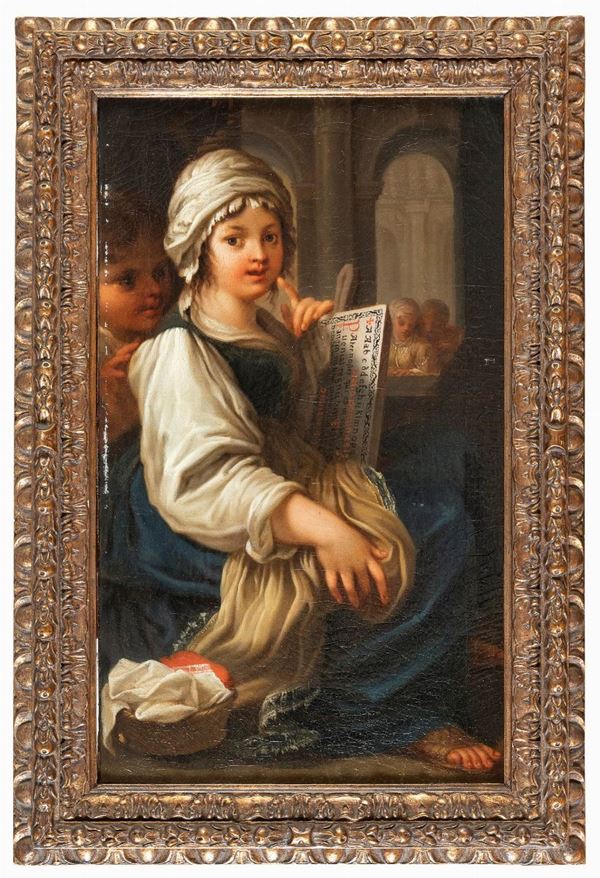 FANCIULLA COL PATER NOSTER DI SEGUACE DI BARTOLOMEO SCHEDONI