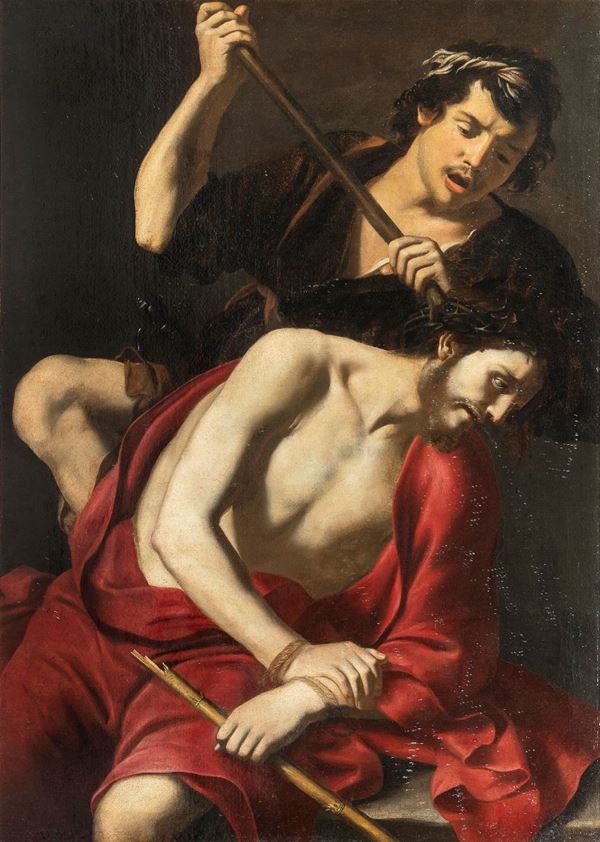 DIPINTO CORONAZIONE AMBITO DI TOMMASO SALINI