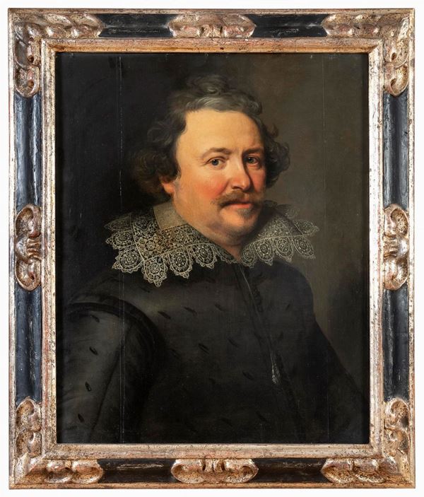 RITRATTO DI GENTILUOMO MANIERA DI FRANS POURBUS