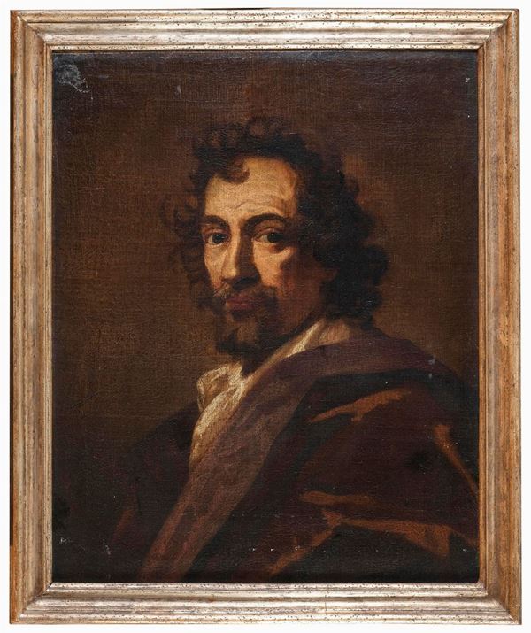 RITRATTO VIRILE DI PITTORE ROMANO DEL SEICENTO