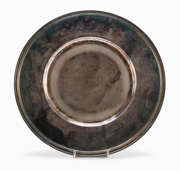 PIATTO IN SILVERPLATED, FRANCIA C.C. CHRISTOFLE
