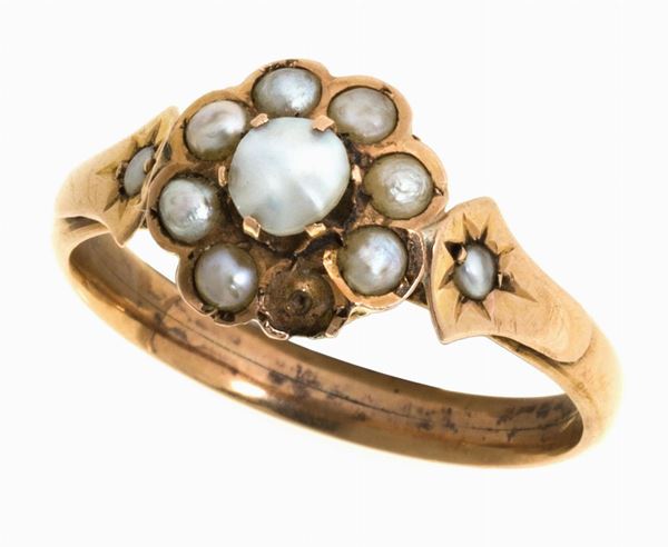 ANELLO CON PERLE